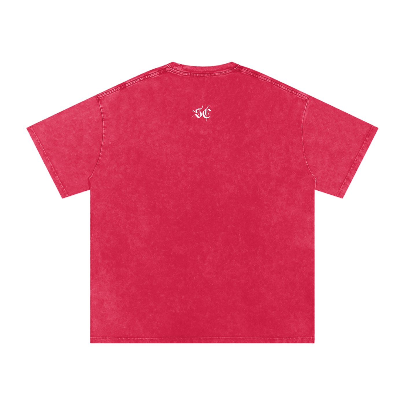 Snow Washed Oversized Cotton Tee