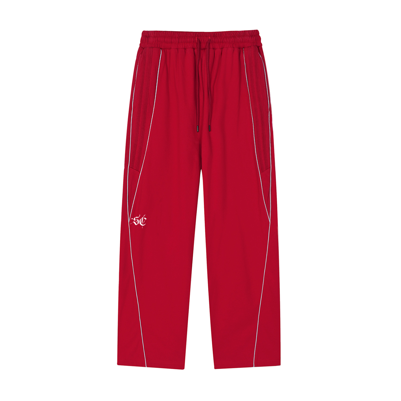 Reflection Striped Straight-Leg Sweatpants - *Signature*