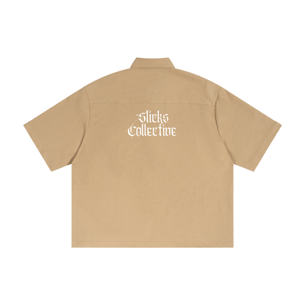 Boxy Heavyweight Short Sleeve Shirt - *Signature*