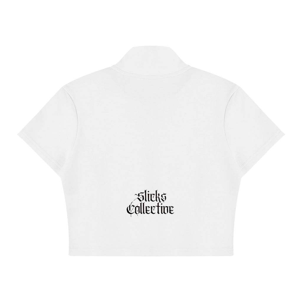 Women's Cropped Full Zip Jacket - *Signature*