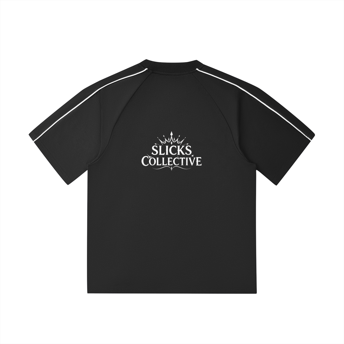 Contrast Stitch Raglan Tee - *Rise*