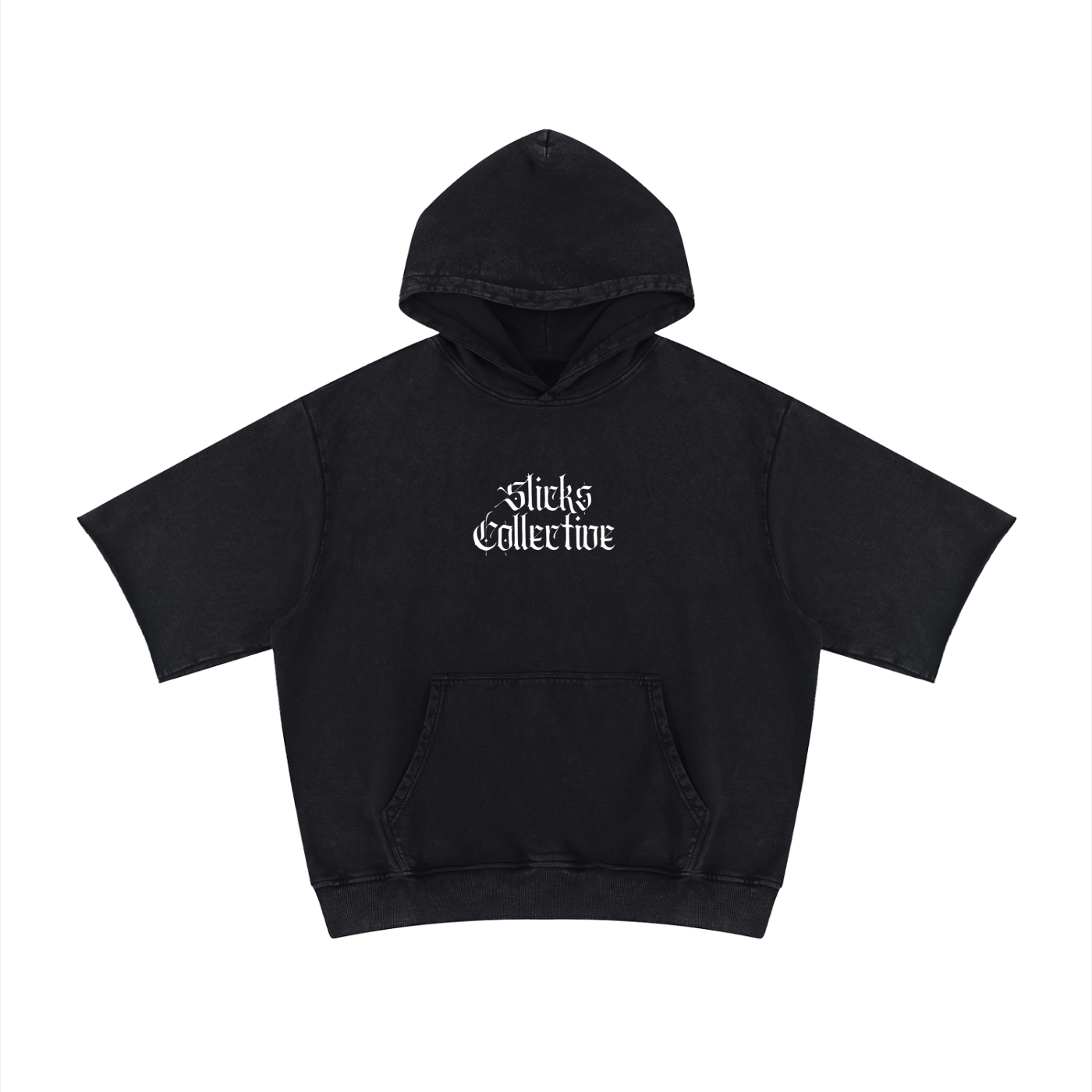 Mineral Wash Short Sleeve Hoodie - *Signature*