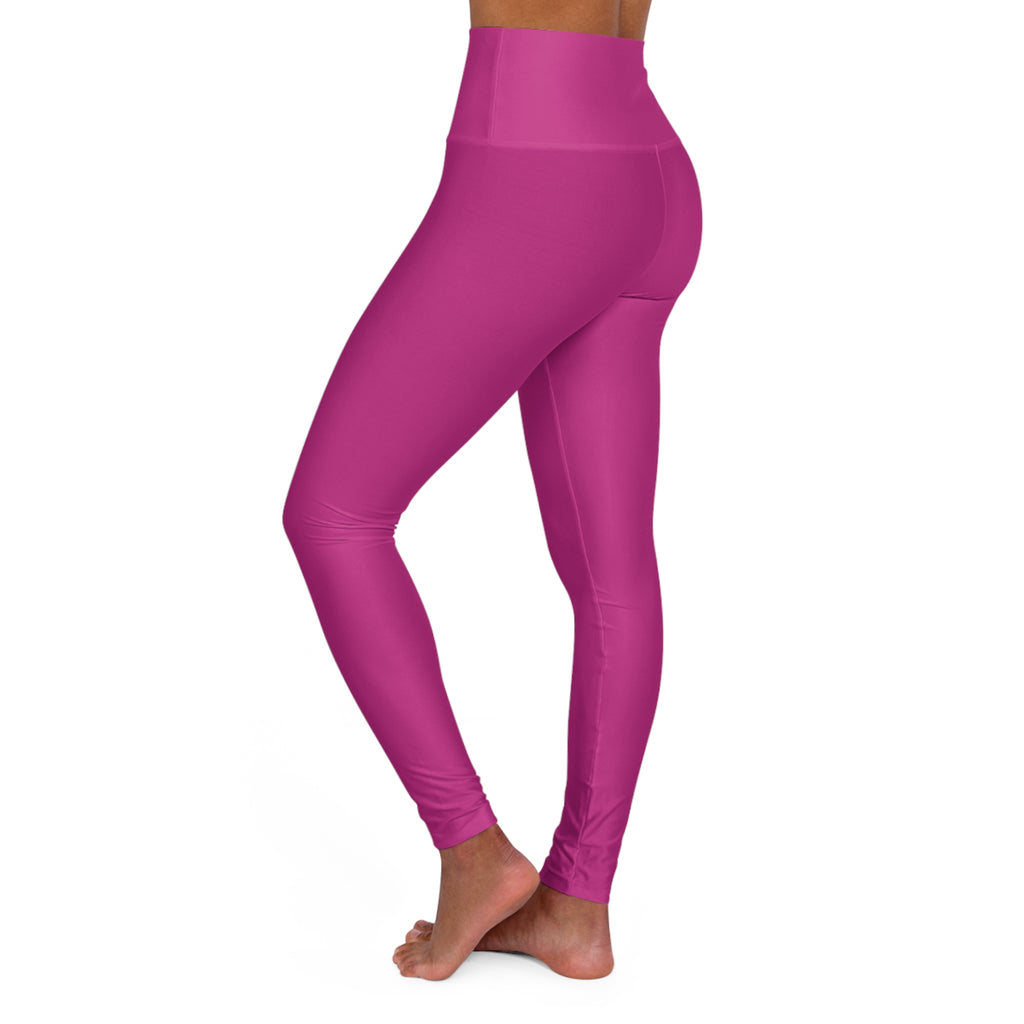 High-Waisted Yoga Leggings — Comfortable All-Over-Print Activewear