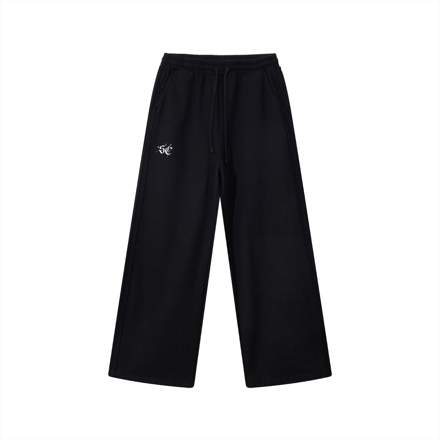 Contrast Tape Straight-Leg Sweatpants - *Signature*