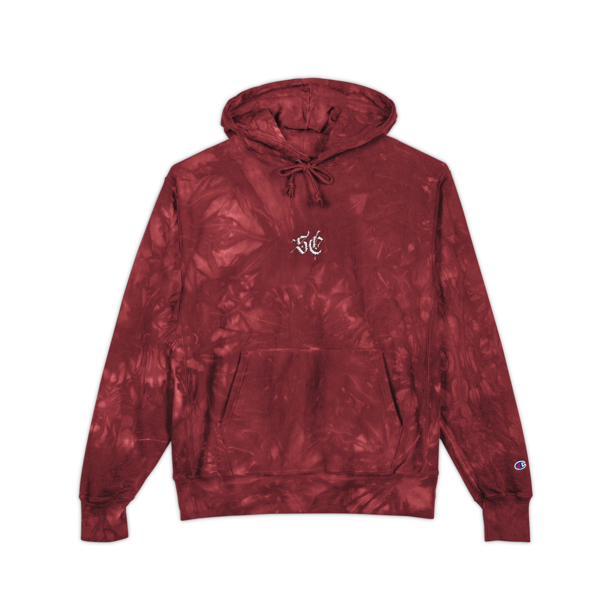 Embroidered SC Champion Tie-Dye Hoodie - *Signature*