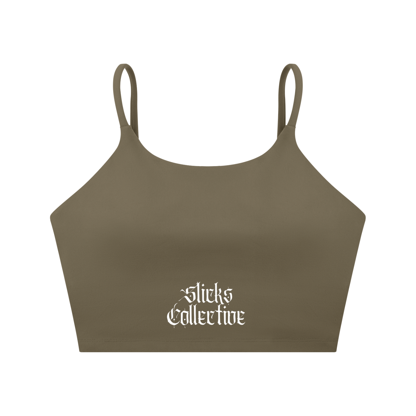 Spaghetti Strap Yoga Sports Bra - *Signature*