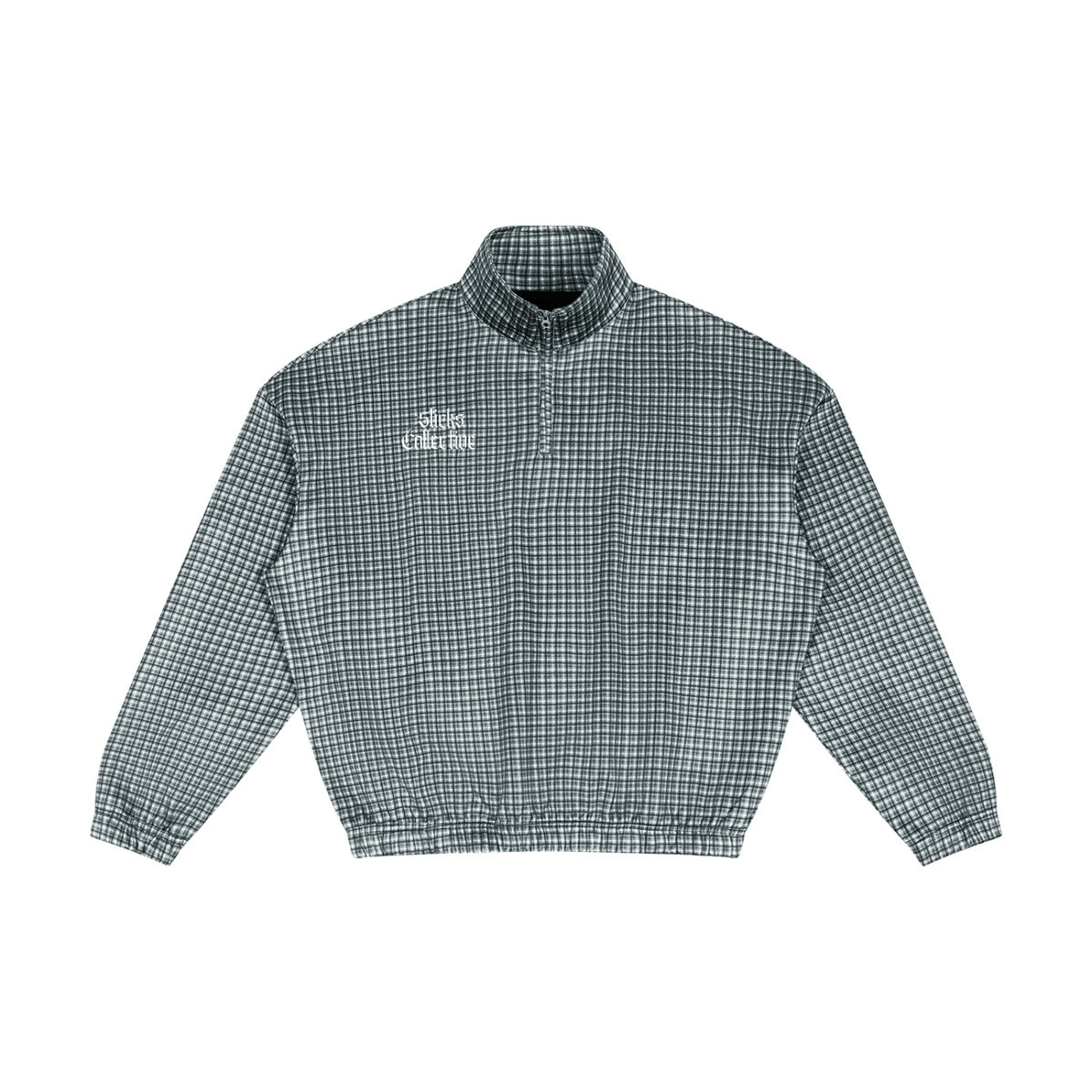 Collegiate Check Pullover