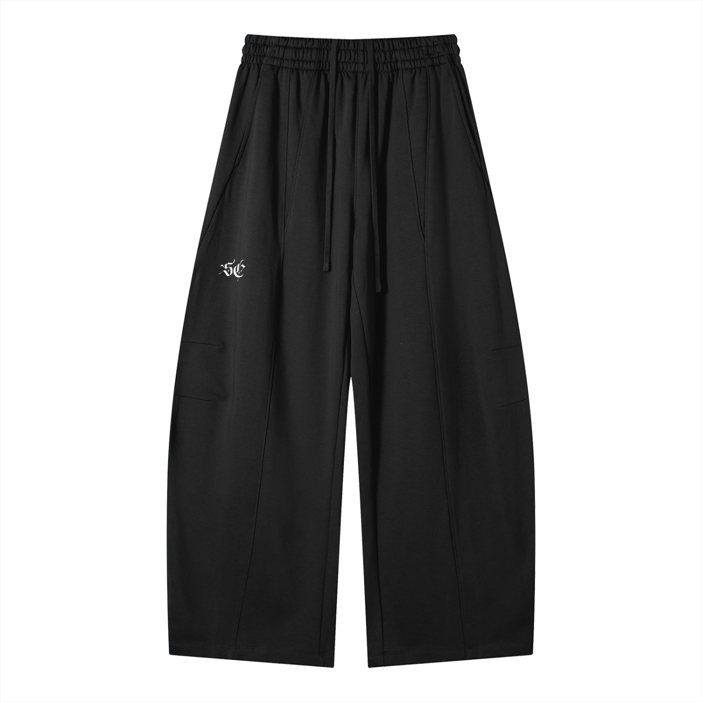Heavyweight Wide Leg Panel Sweatpants - *Signature*