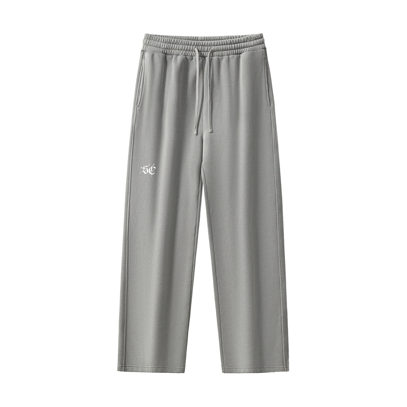 Frayed Enzyme Washed Fleece Sweatpants - *Signature*