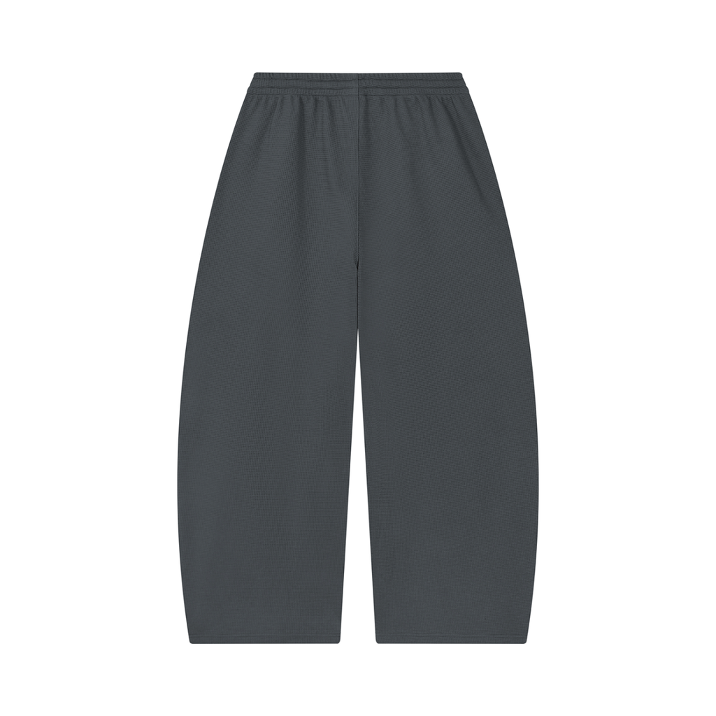Waffle Barrel Leg Pants