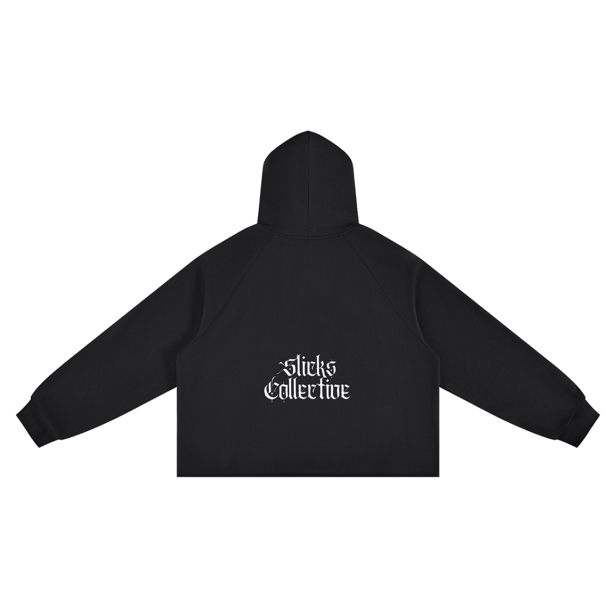 Faded Blueprint Boxy Hoodie