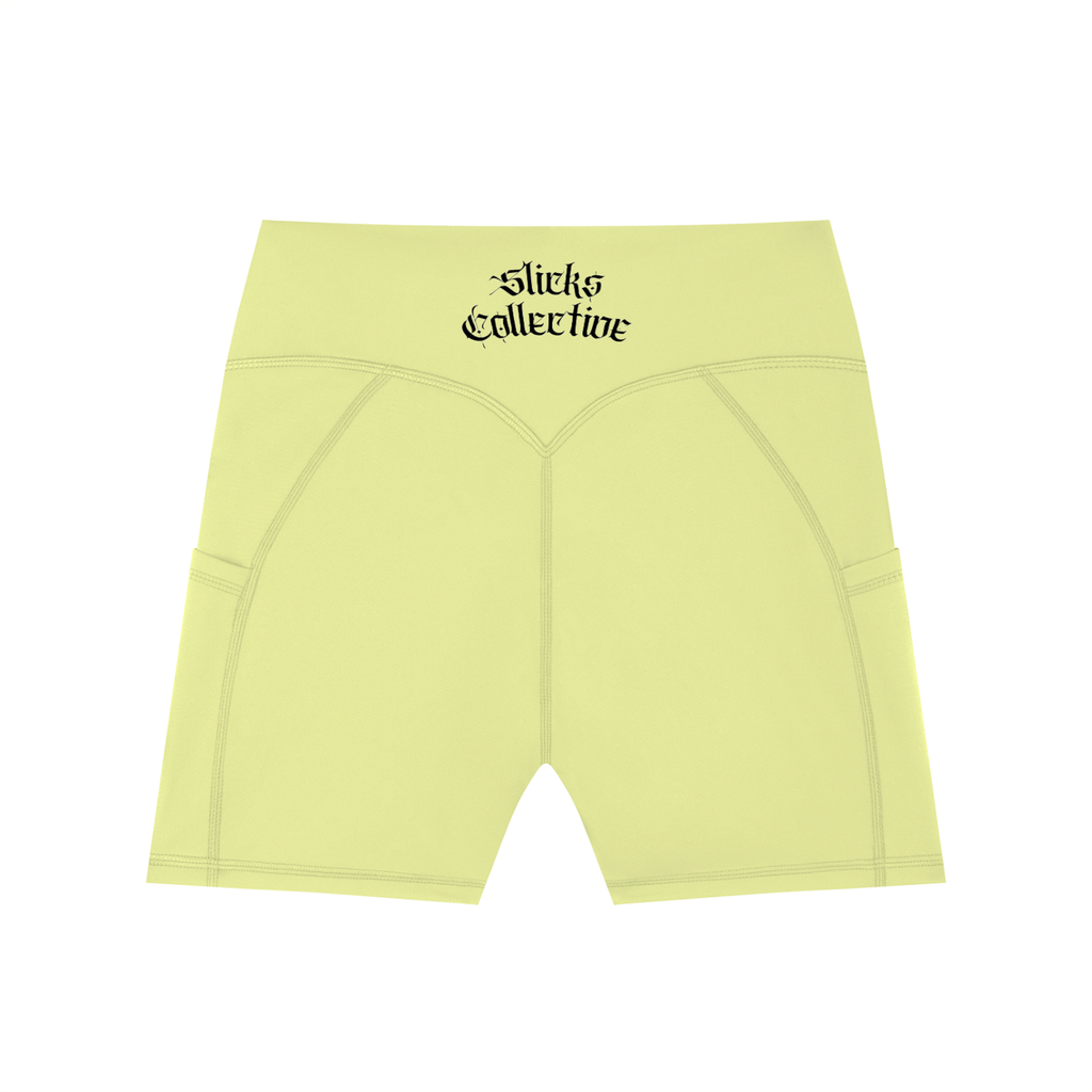 High-Waisted Pocket Biker Shorts - *Rise*