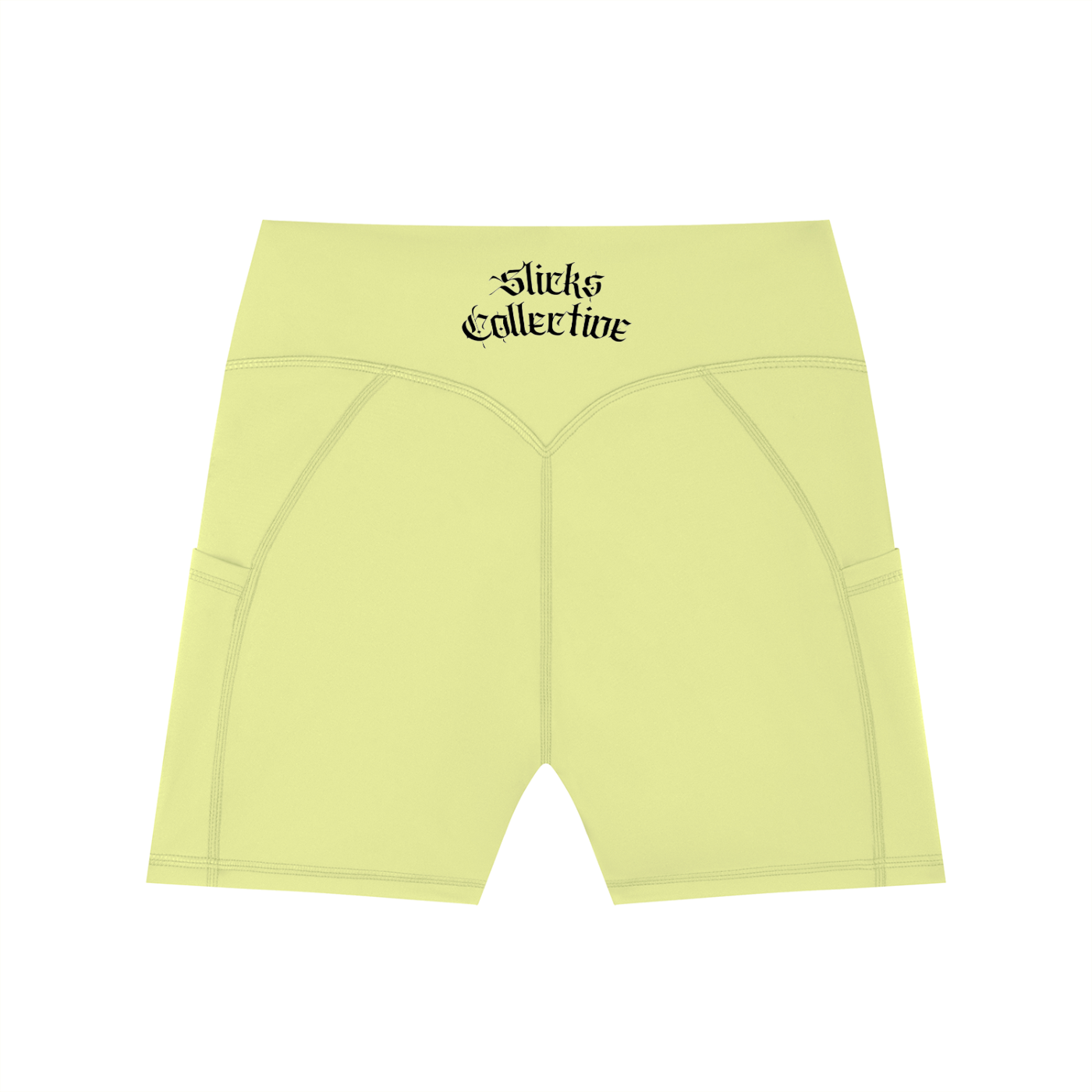 High-Waisted Pocket Biker Shorts - *Rise*