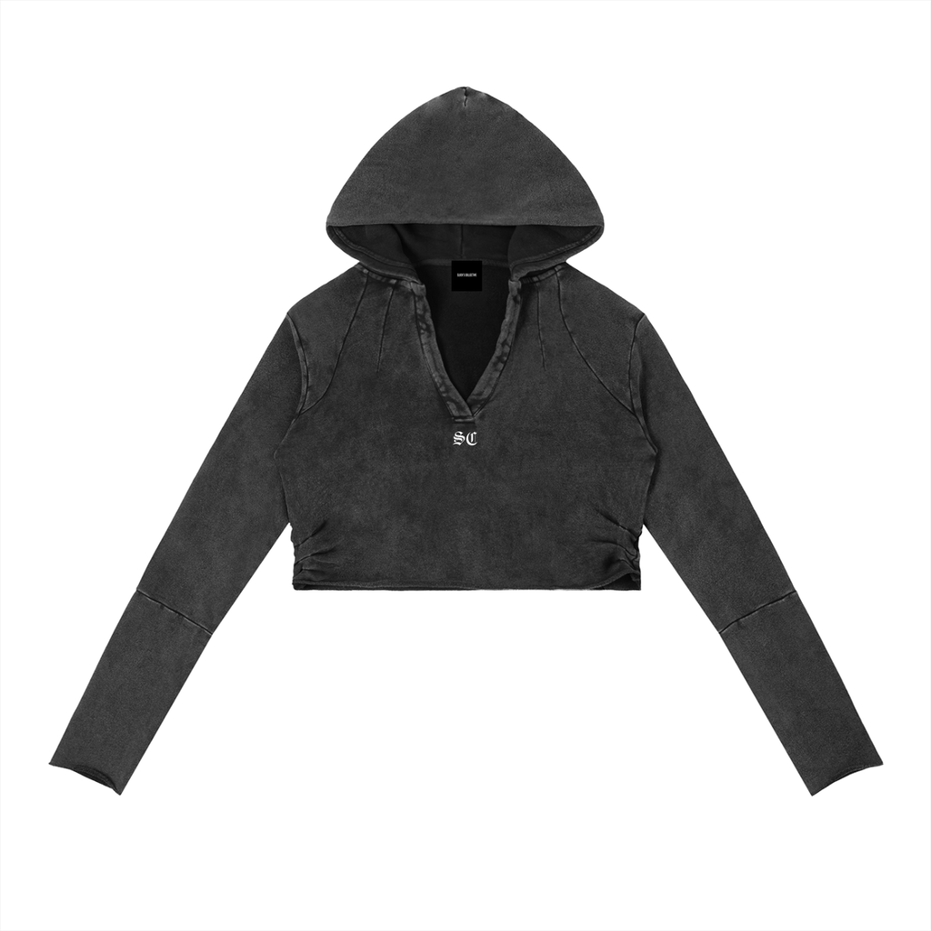 Vintage Washed Hoodie - *Old English*