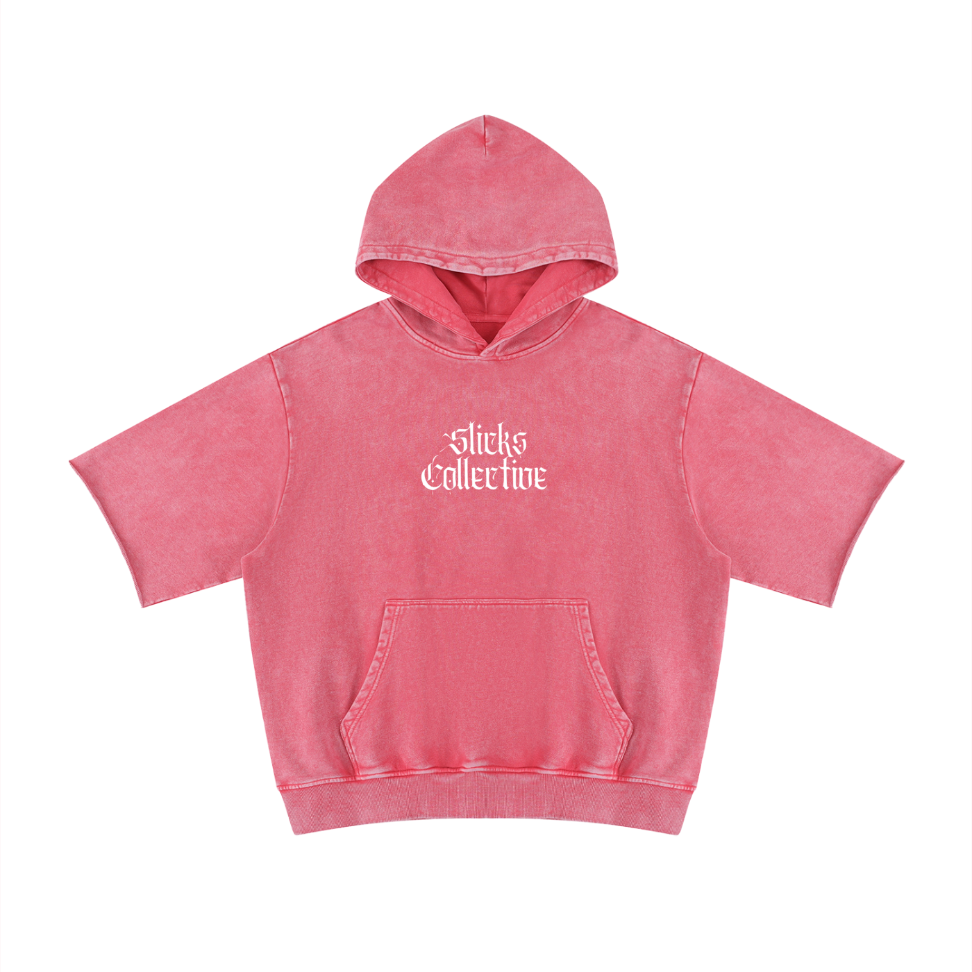Mineral Wash Short Sleeve Hoodie - *Signature*