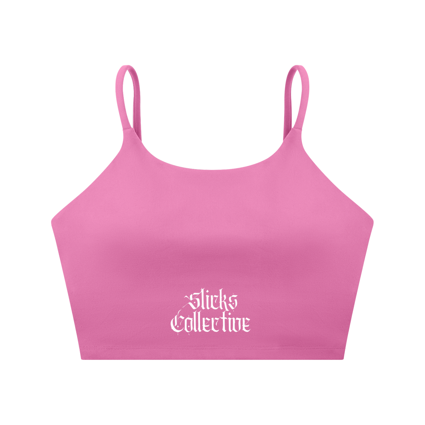 Spaghetti Strap Yoga Sports Bra - *Signature*