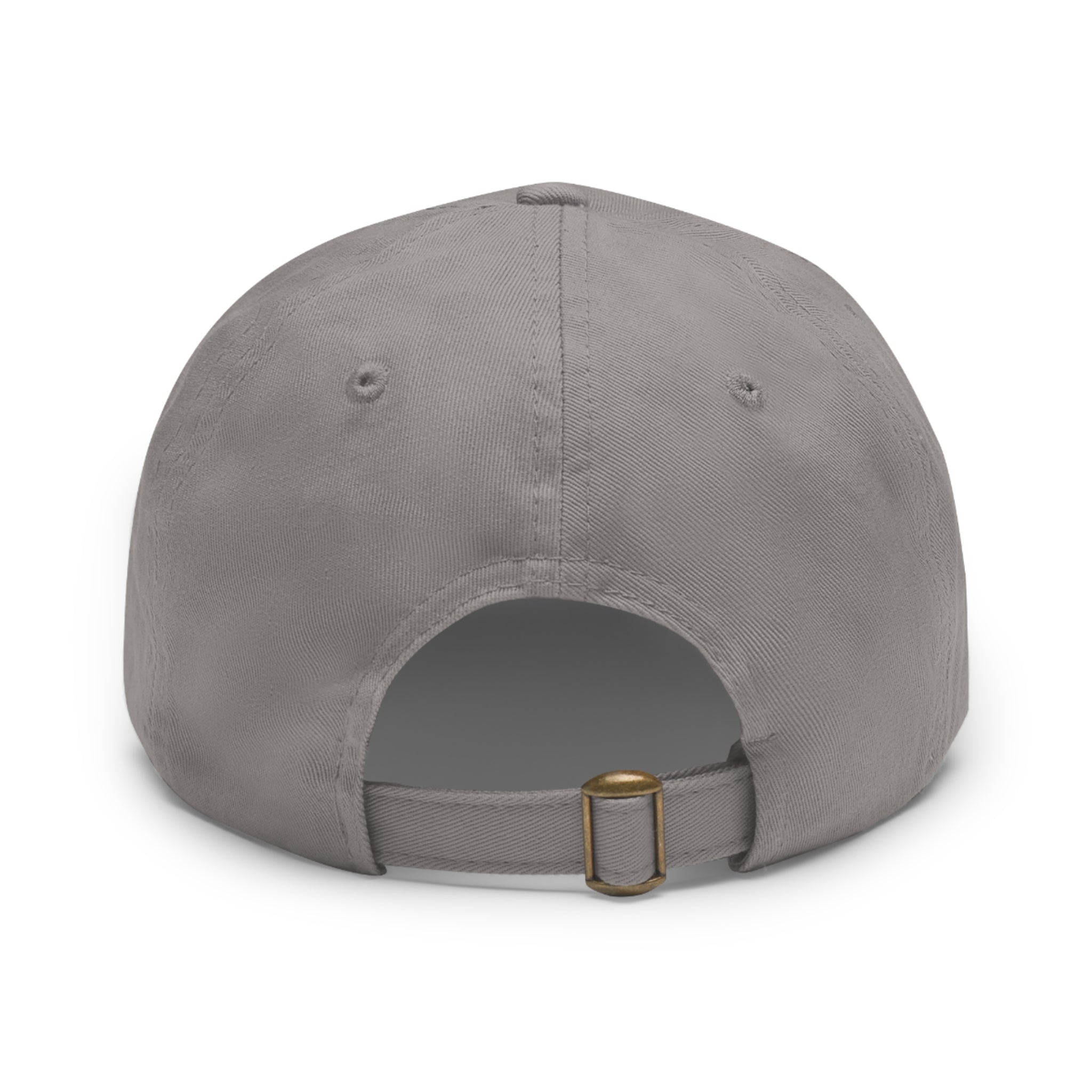 Leather Patch Dad Hat