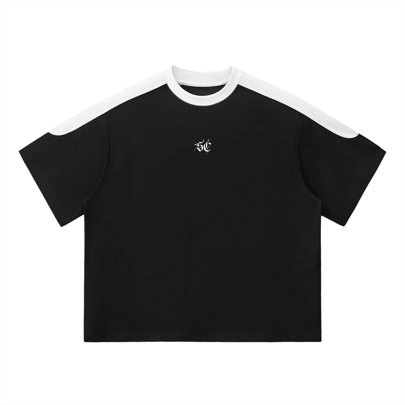 Color Block Oversized Tee - *Signature*
