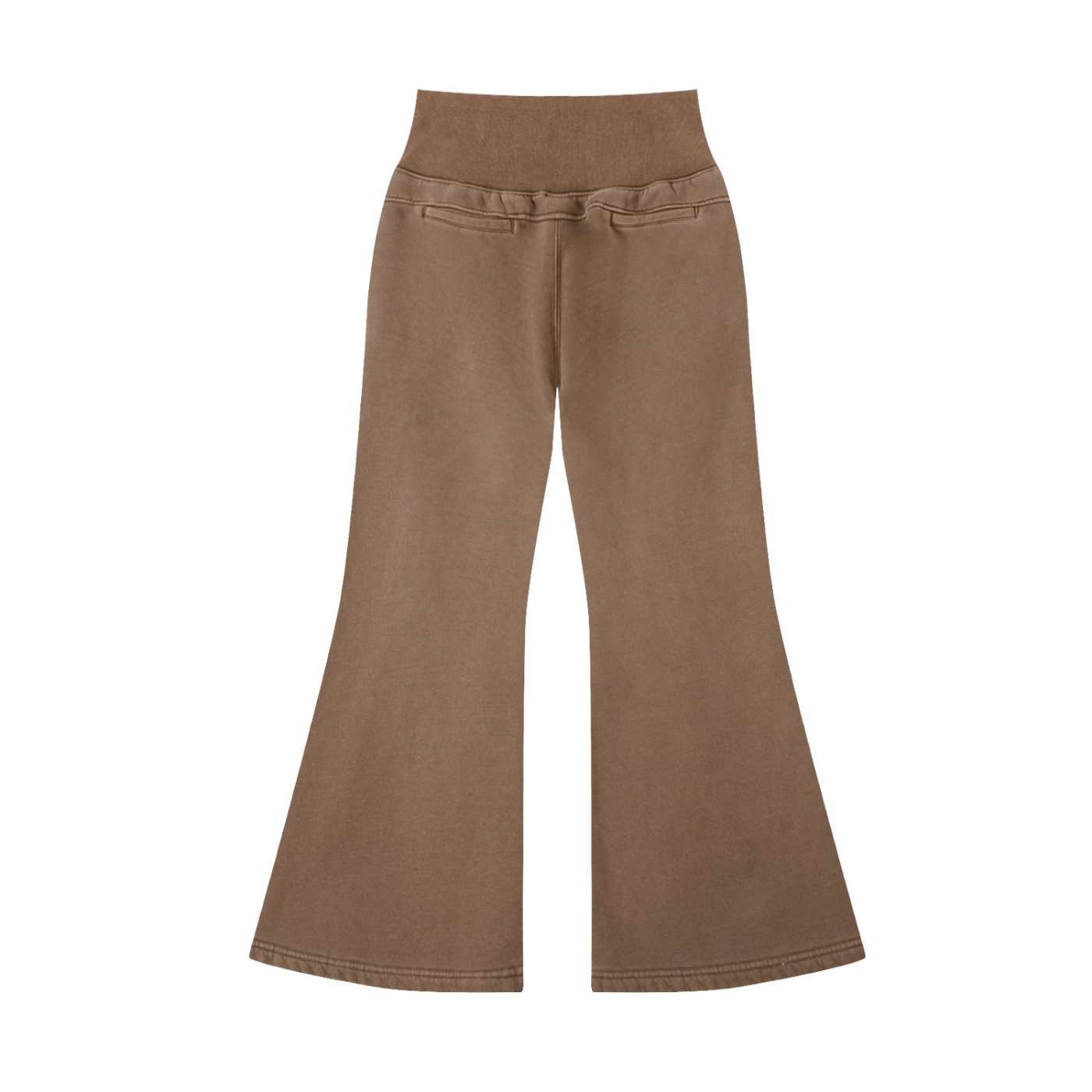 Vintage Washed Flared Pants - *Old English*