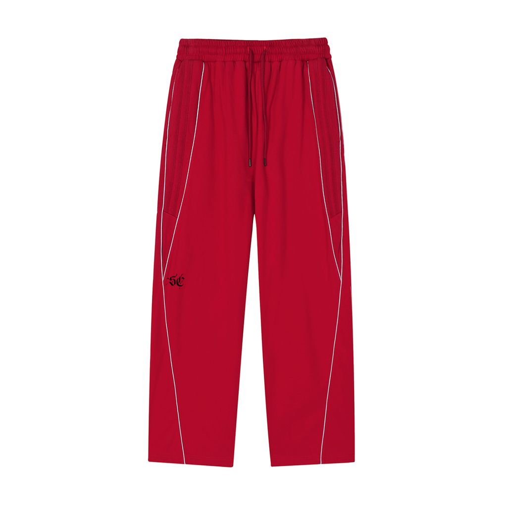 Reflection Striped Straight-Leg Sweatpants - *Signature*