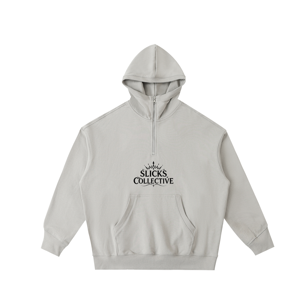Big Hood Half-Zip Fleece Hoodie - *Rise*