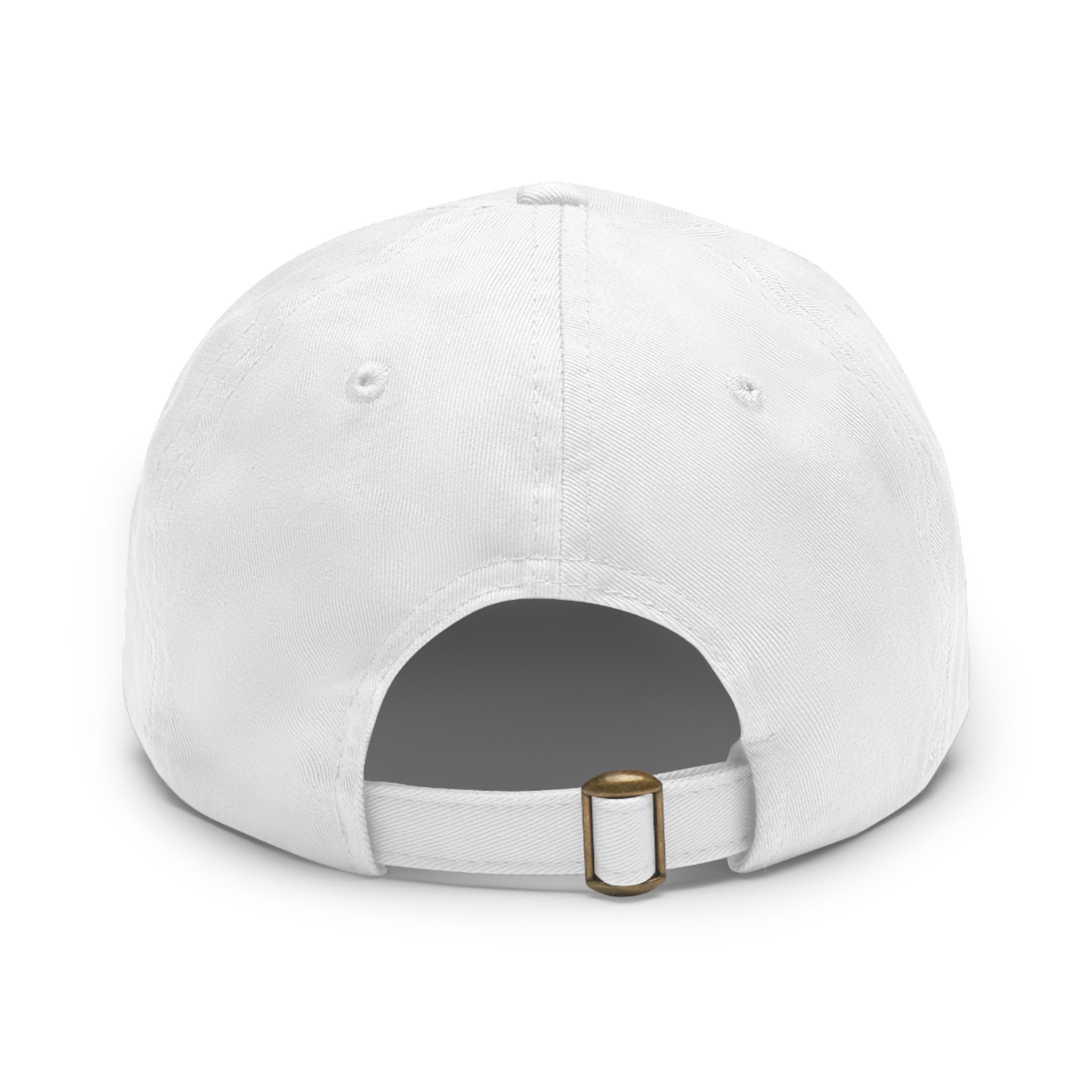 Leather Patch Dad Hat