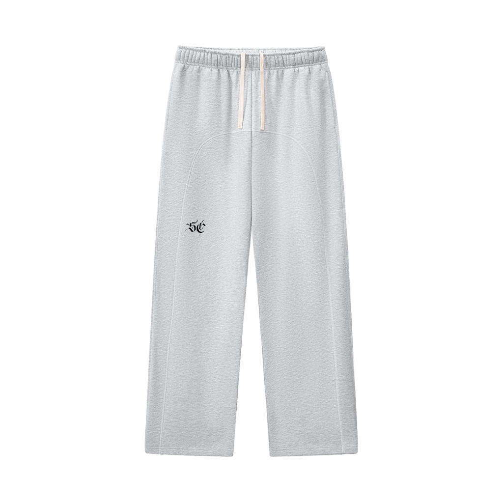 Contrast-Stitched Fleece Sweatpants - *Signature*
