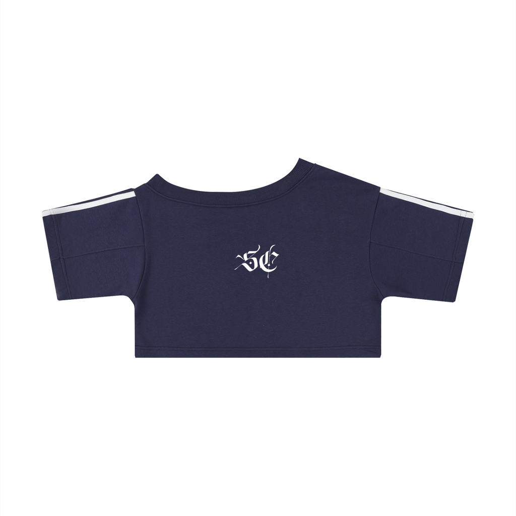 Women's Off-the-Shoulder Crop Tee