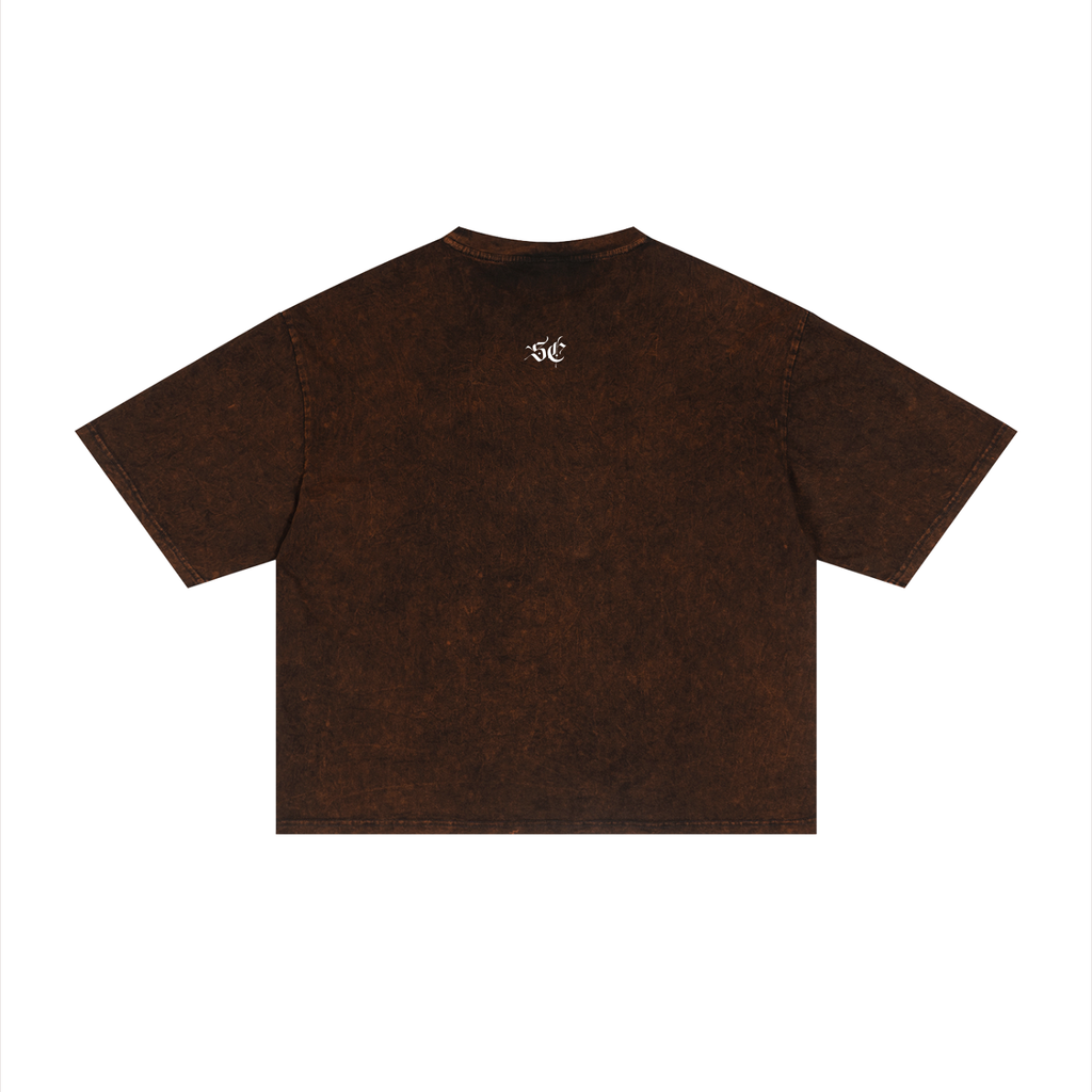 Mineral Wash Boxy Tee
