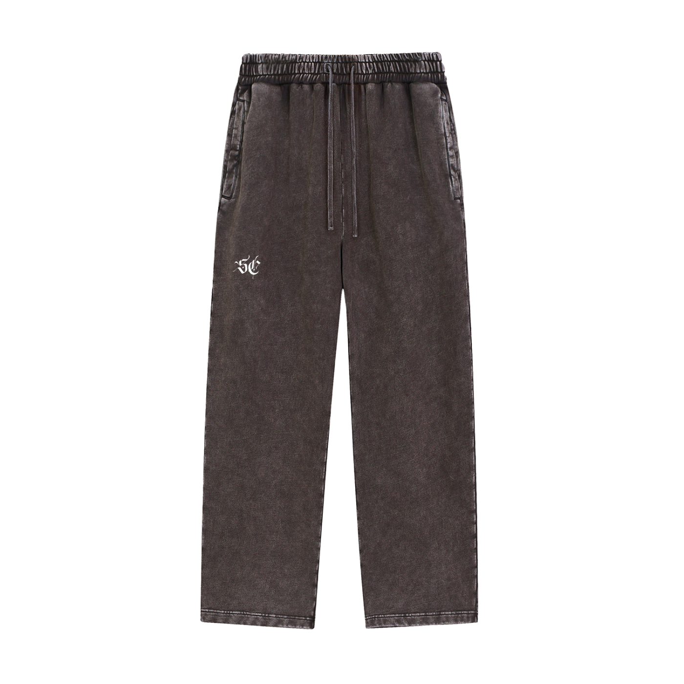 Snow Wash Open-Leg Sweatpants - *Signature*