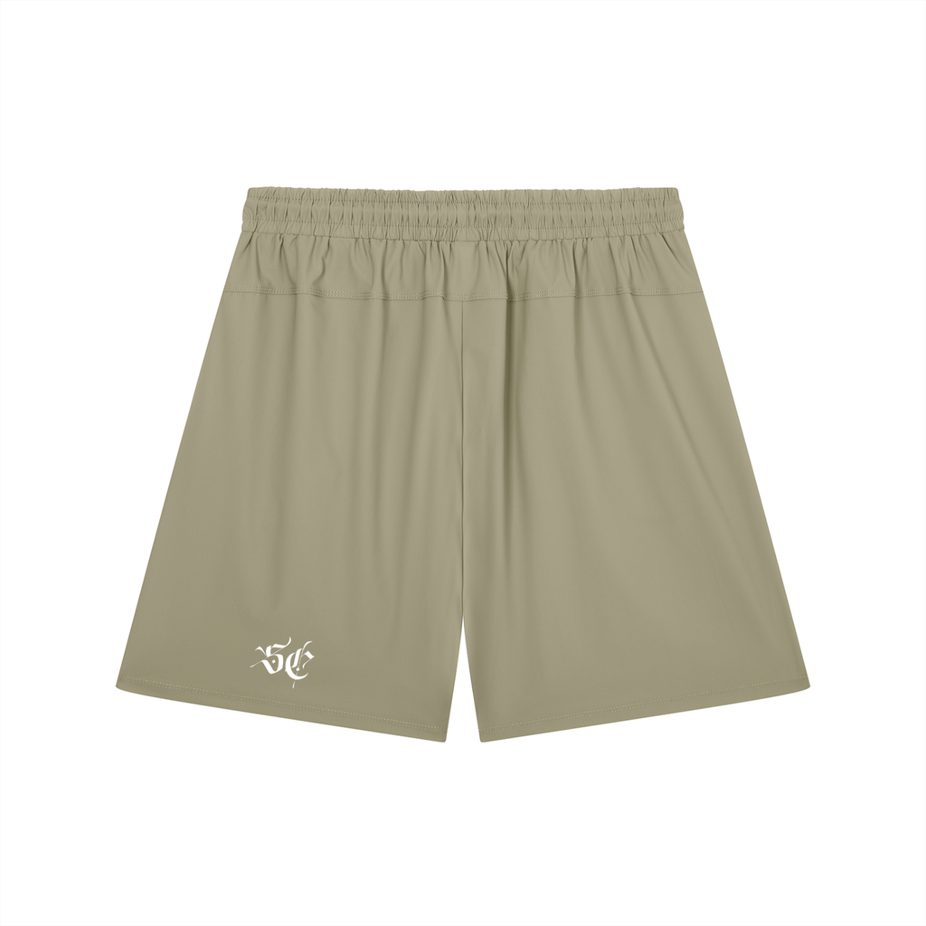 Lightweight Mesh Drawstring Shorts - *Signature*