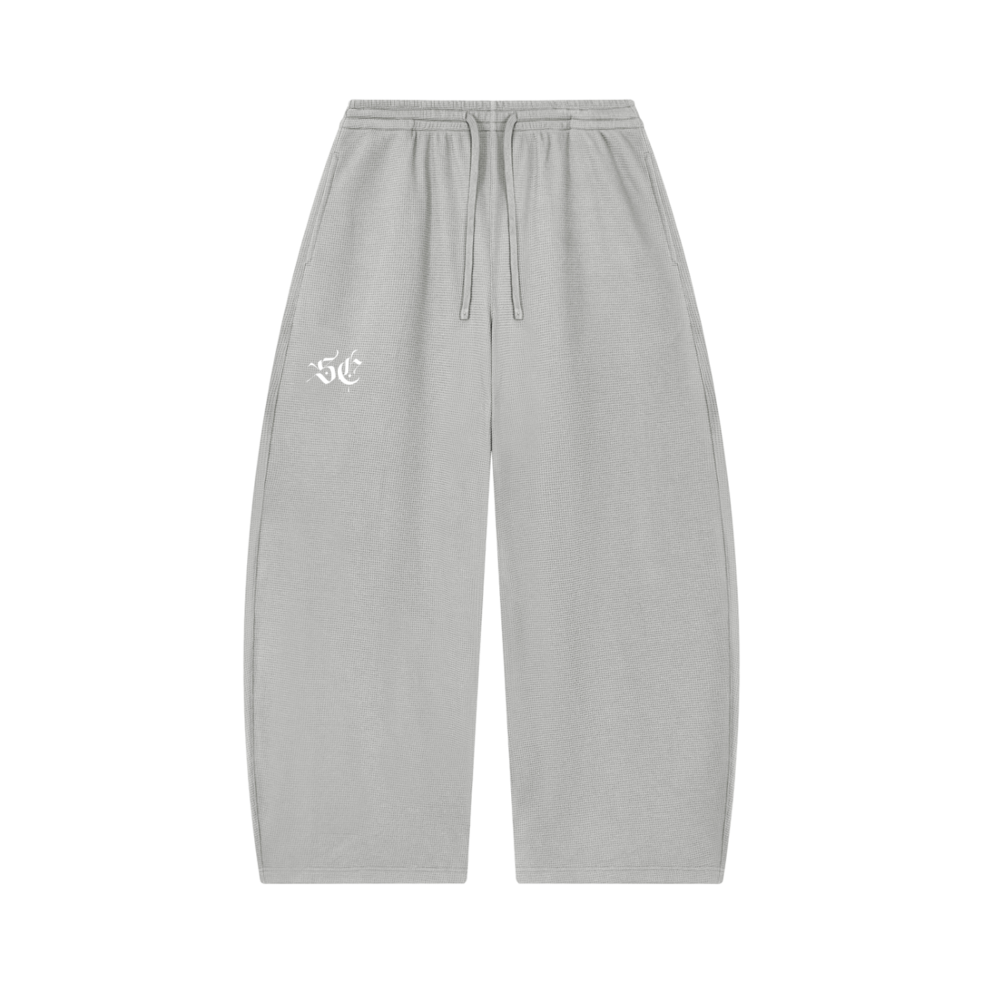 Waffle Barrel Leg Pants