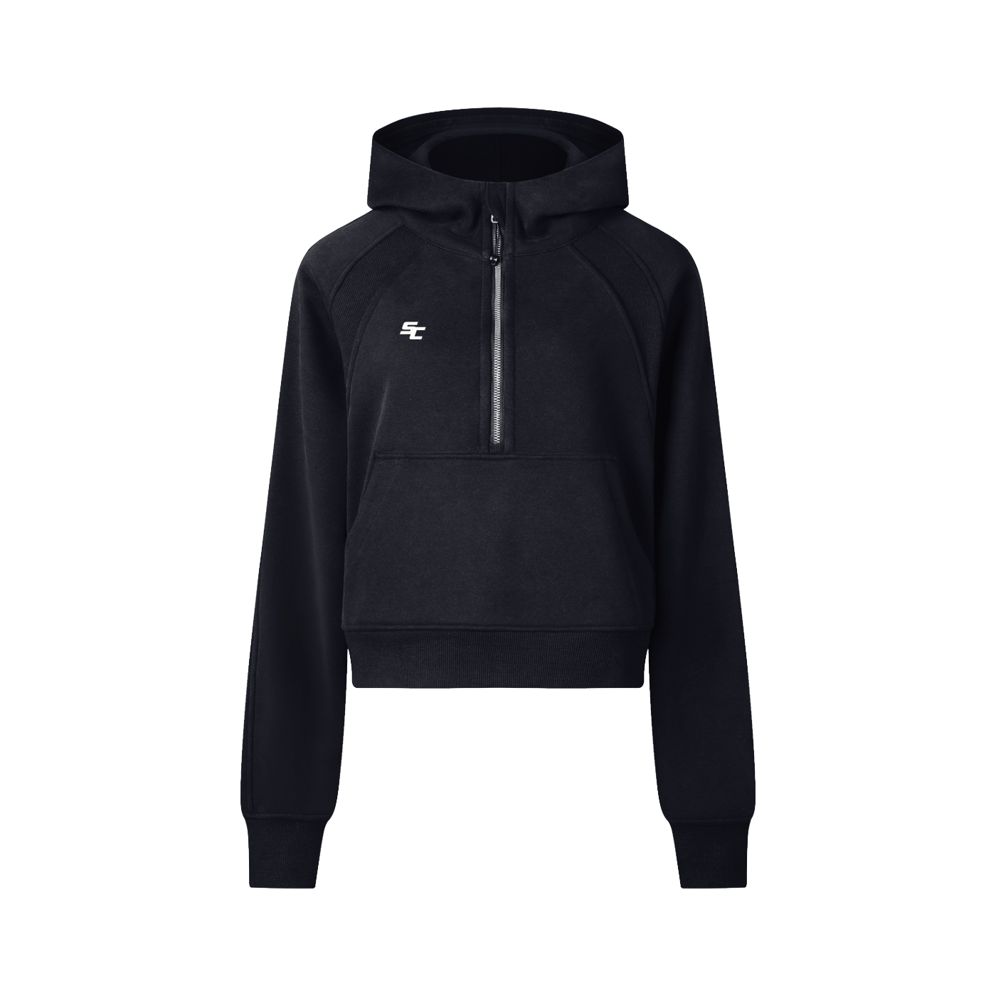 Cropped SC Half-Zip Hoodie