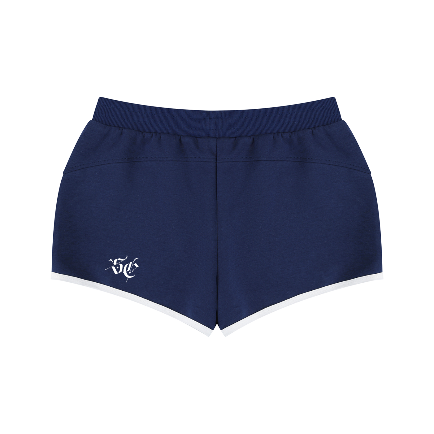 Women's Retro Contrast Binding Shorts