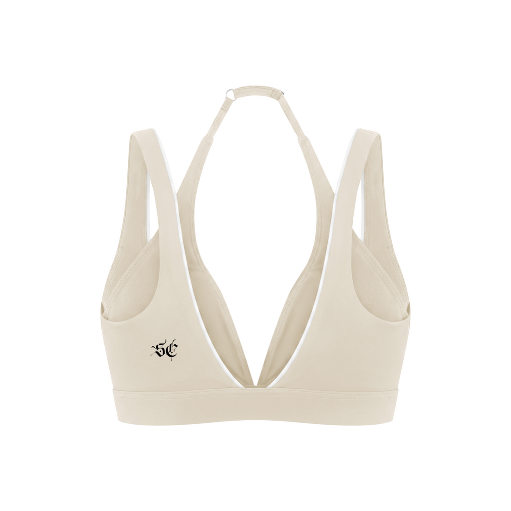 Dark Velocity Stripe Yoga Top