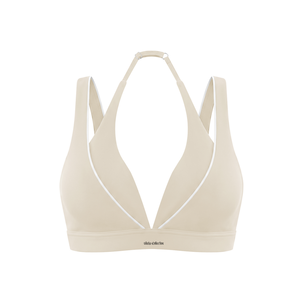 Dark Velocity Stripe Yoga Top