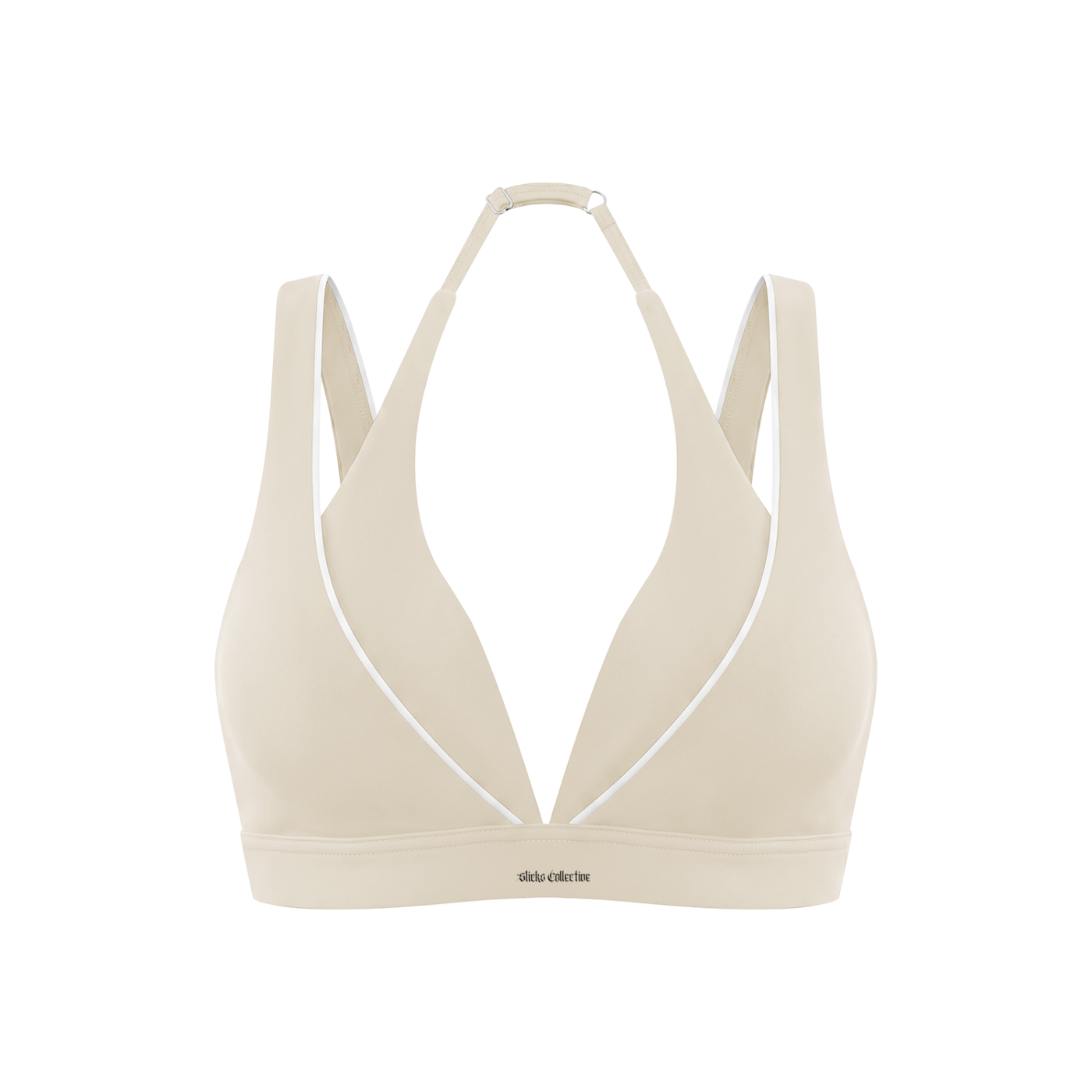 Dark Velocity Stripe Yoga Top
