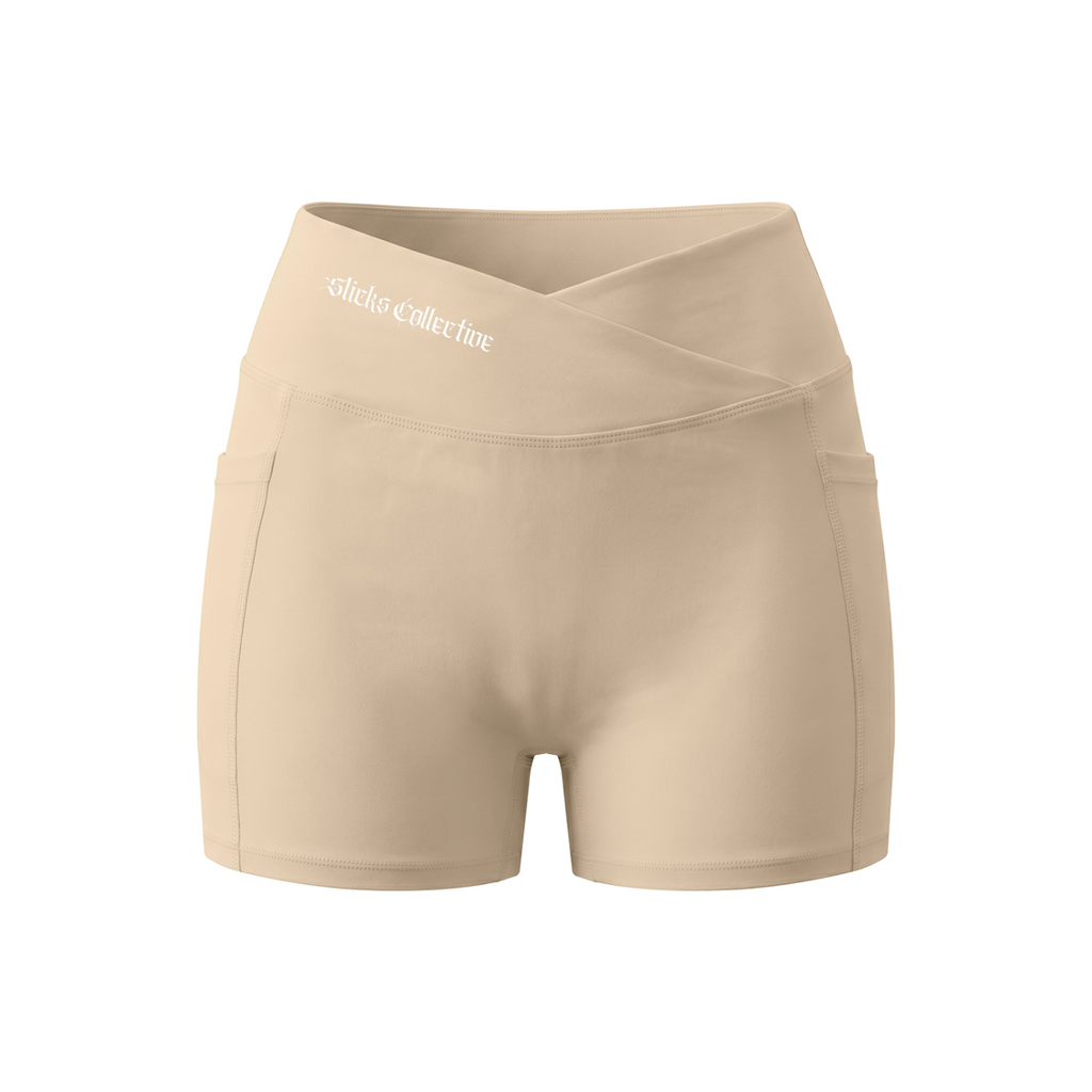 Women’s High Rise Pocket Yoga Shorts