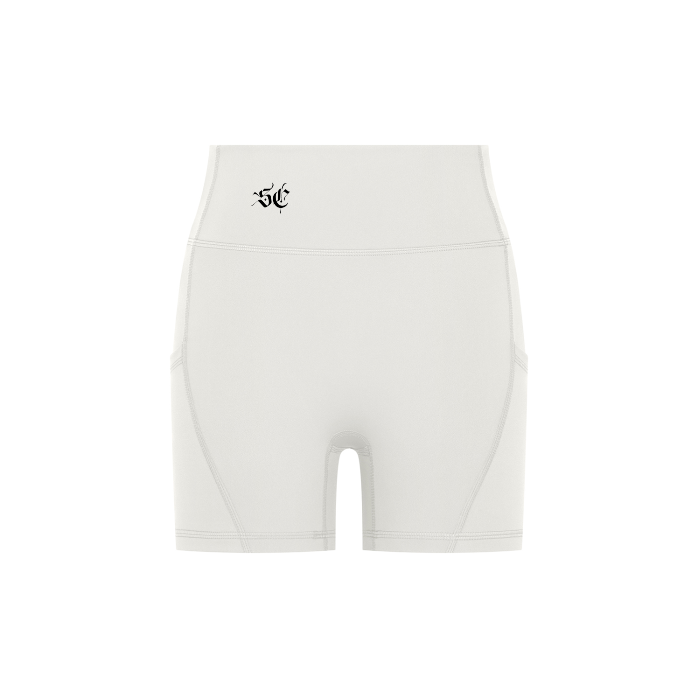 High-Waisted Pocket Biker Shorts - *Signature*