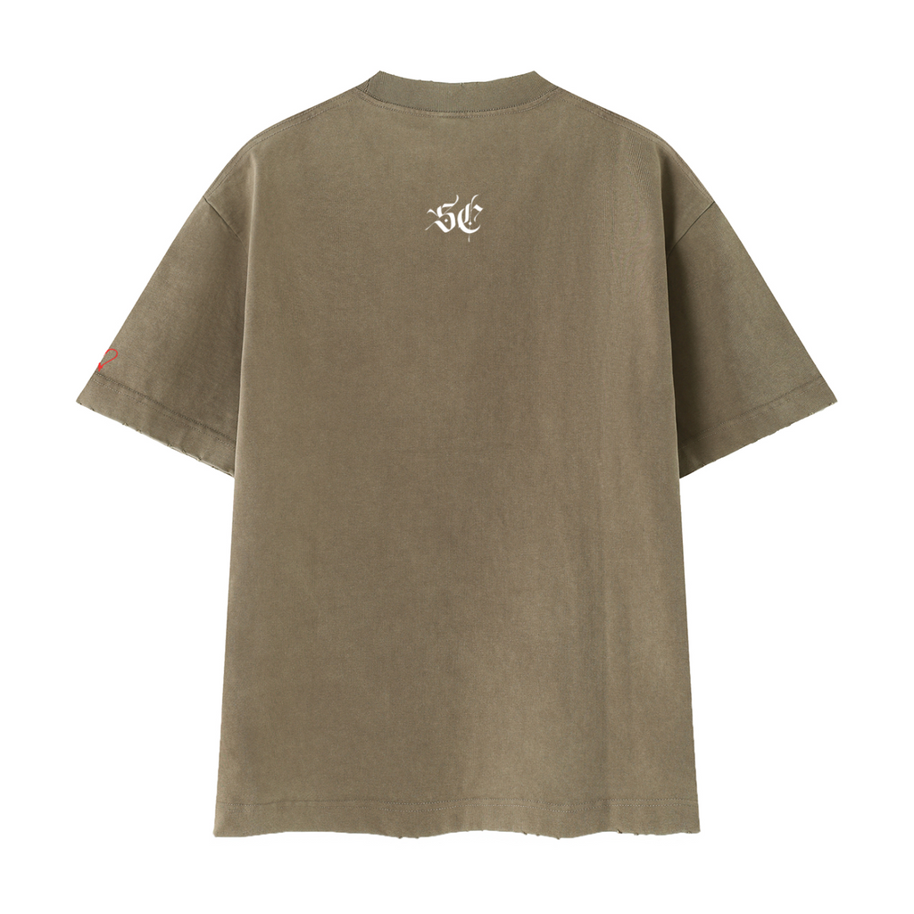 Heritage Frayed Tee