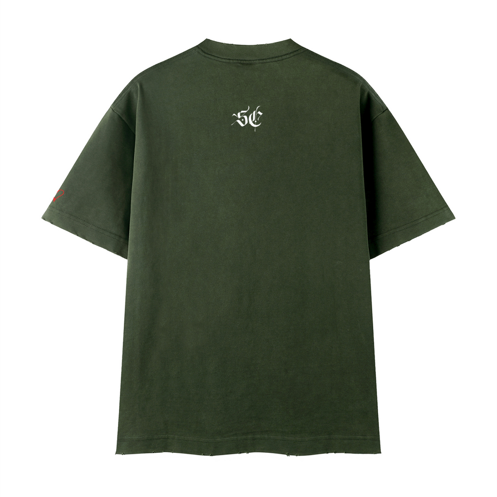 Heritage Frayed Tee