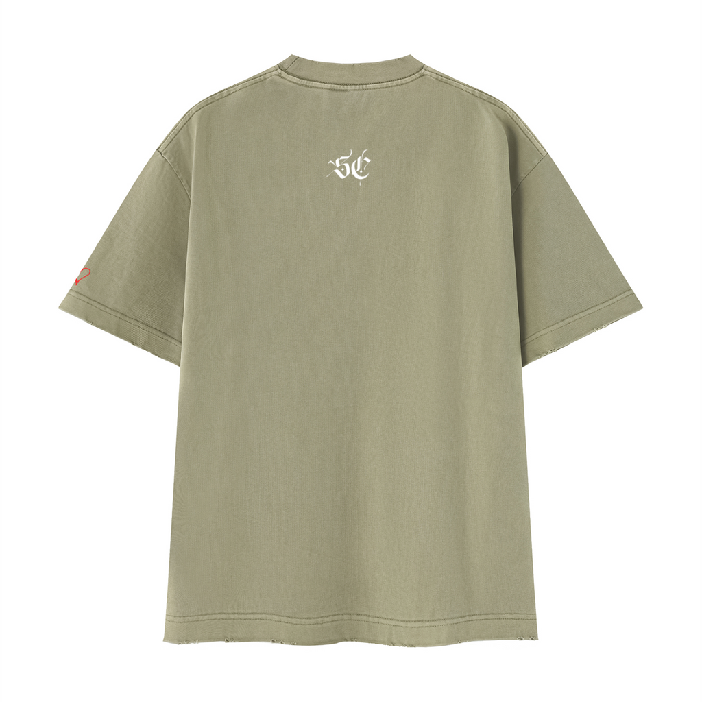 Heritage Frayed Tee