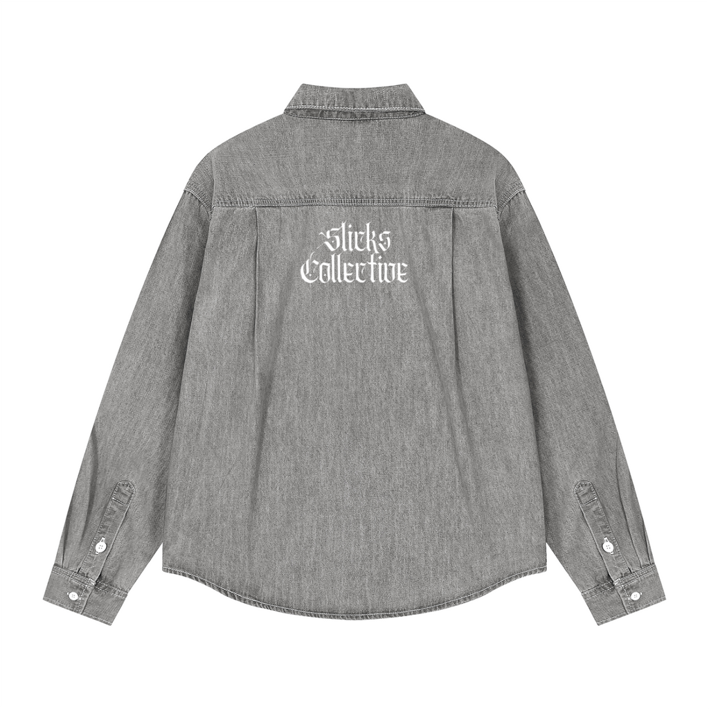 Vintage Wash Denim Shirt - *Signature*