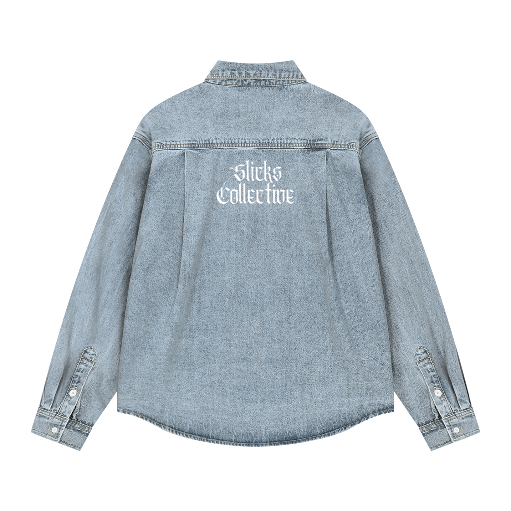 Vintage Wash Denim Shirt - *Signature*