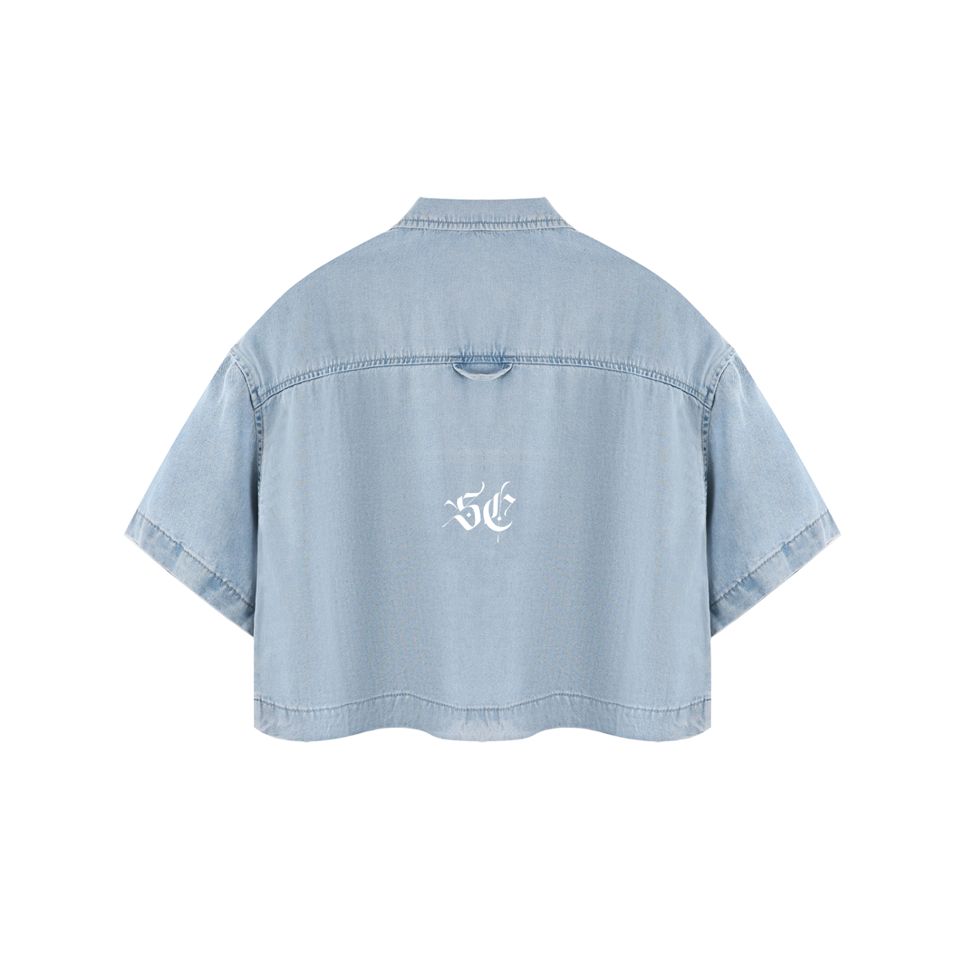 Women's Vintage Wash Boxy Cropped Shirt