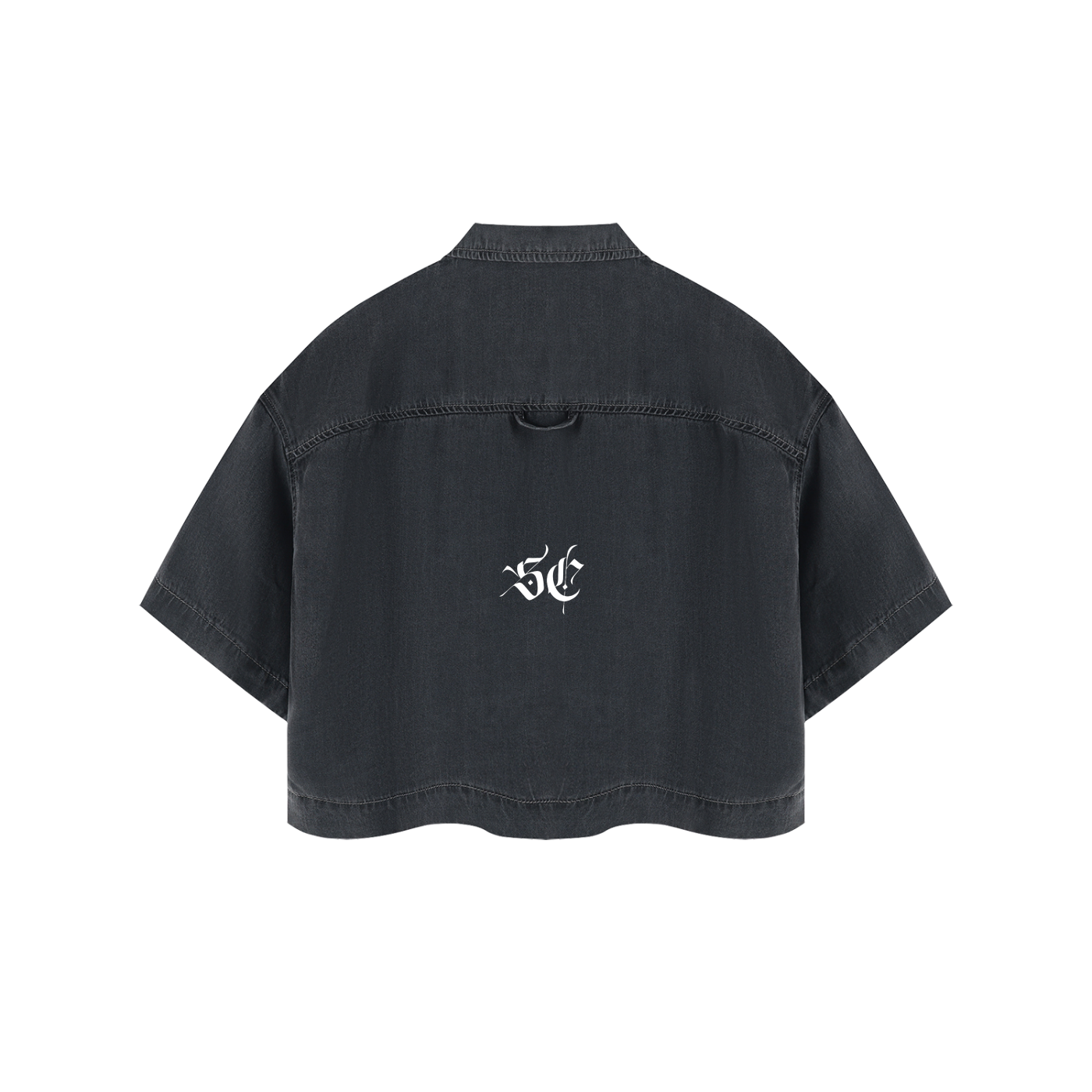 Women's Vintage Wash Boxy Cropped Shirt