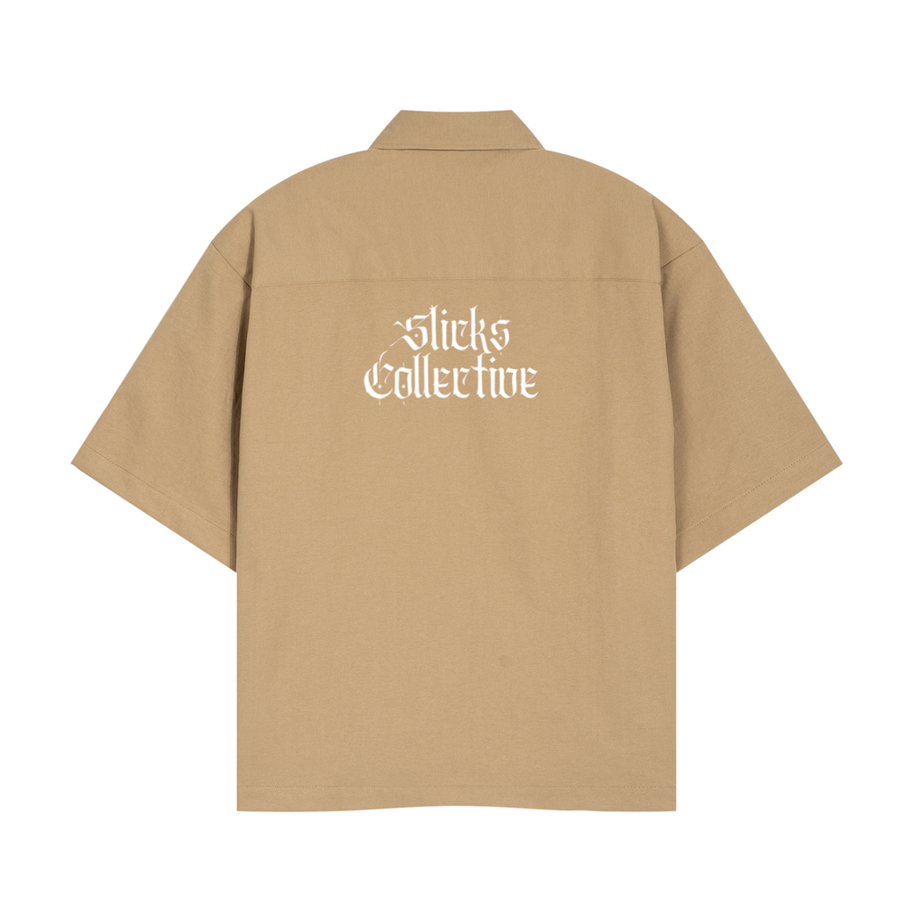 Boxy Heavyweight Short Sleeve Shirt - *Signature*