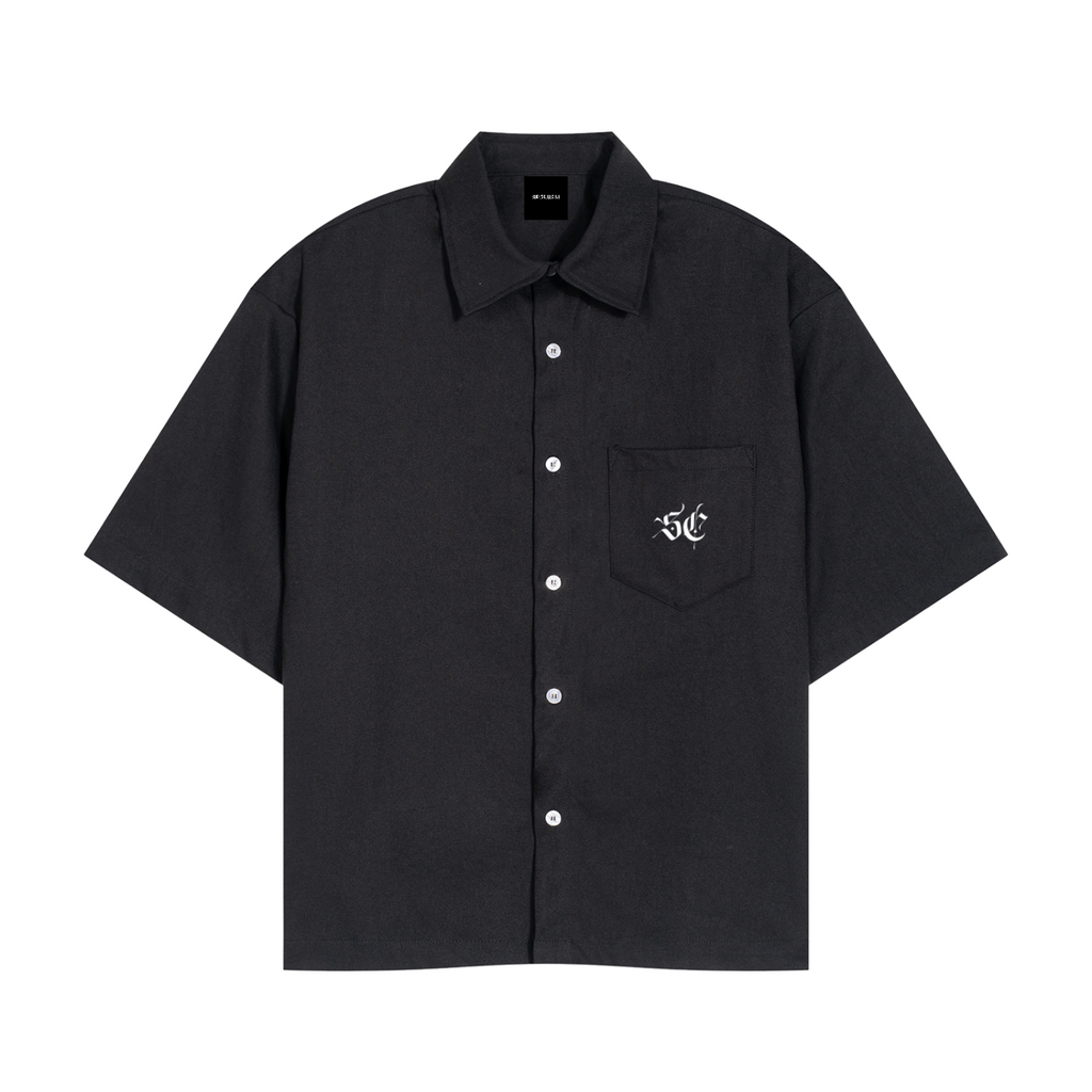 Boxy Heavyweight Short Sleeve Shirt - *Signature*