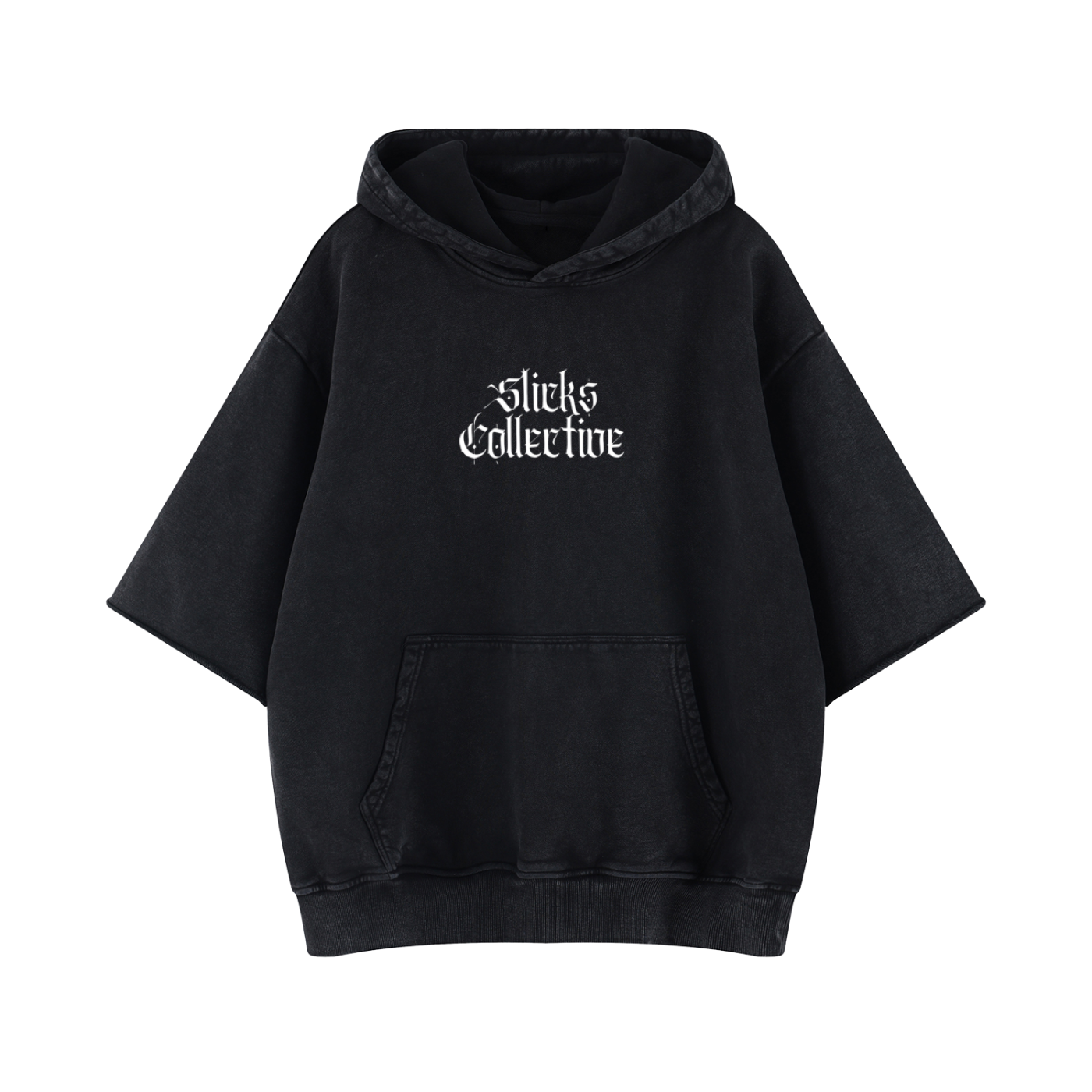 Mineral Wash Short Sleeve Hoodie - *Signature*
