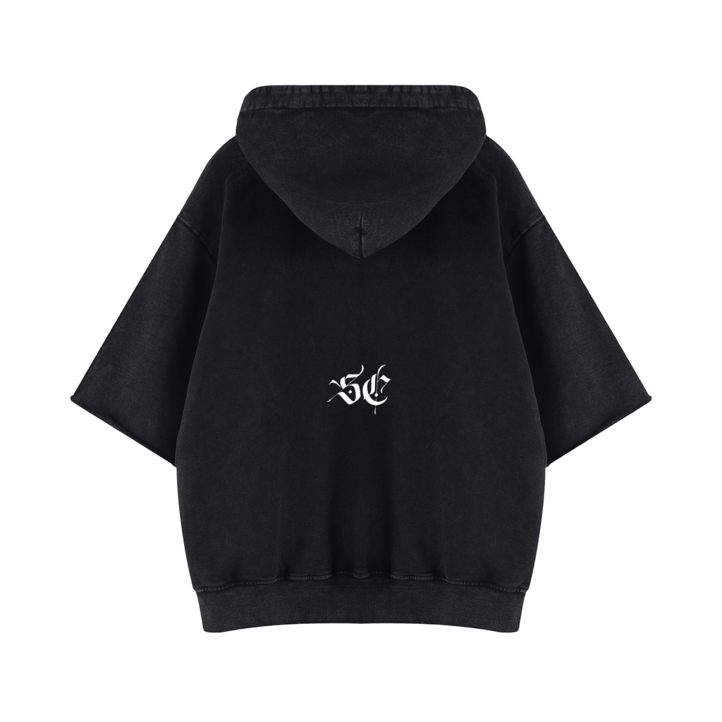 Mineral Wash Short Sleeve Hoodie - *Signature*